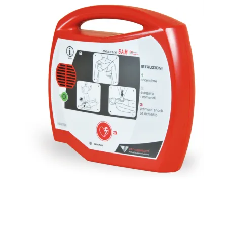AED Progetti Rescue SAM – defibrylator do firm i szkół