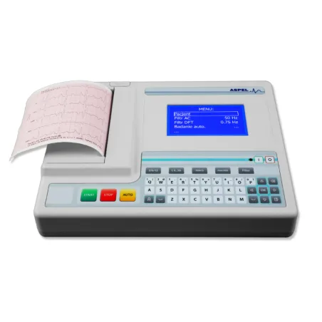 Aparat EKG ASPEL MINT v.07.301 – tani i solidny elektrokardiograf 112 mm | EKG24