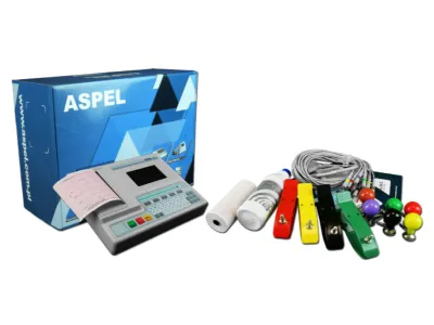 Aparat EKG ASPEL MINT v.07.301 – tani i solidny elektrokardiograf 112 mm | EKG24