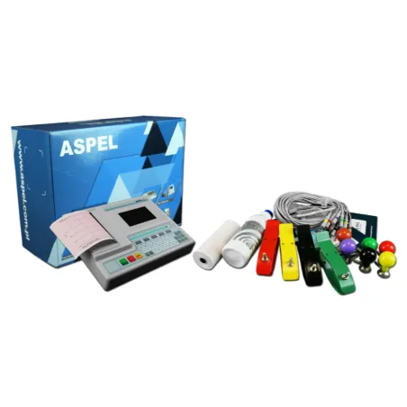 Aparat EKG ASPEL MINT v.07.301 – tani i solidny elektrokardiograf 112 mm | EKG24