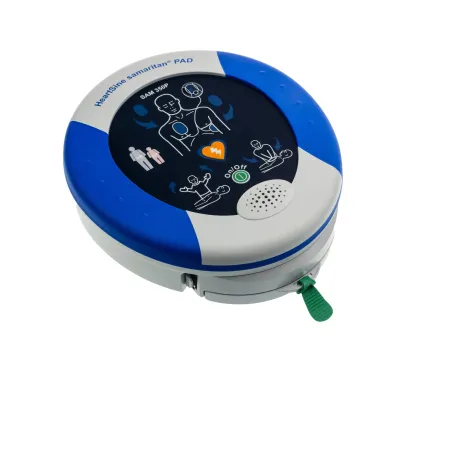 Samaritan PAD 350P AED – półautomatyczny defibrylator do szkół, firm i miejsc publicznych | EKG24.pl
