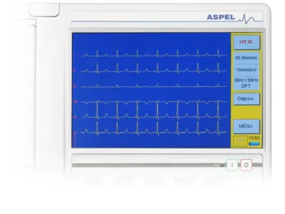 Aparat EKG ASPEL Grey – nowoczesny elektrokardiograf z HL7| EKG24.pl