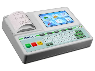 ASPEL AsCARD Green v.06.101 – kompaktowy aparat EKG z analizą i drukarką
