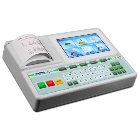 ASPEL AsCARD Green v.06.101 – kompaktowy aparat EKG z analizą i drukarką