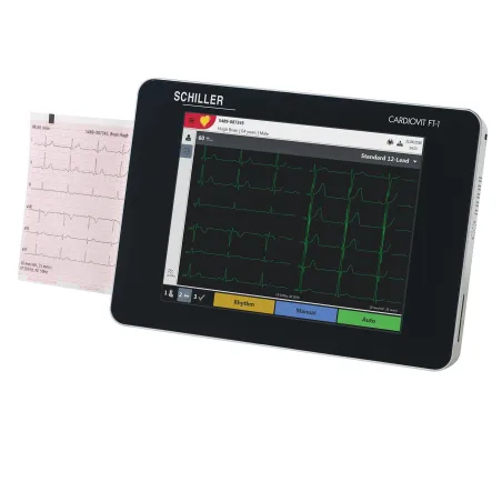 Schiller CARDIOVIT FT-1 – profesjonalny tabletowy aparat EKG | ekg24