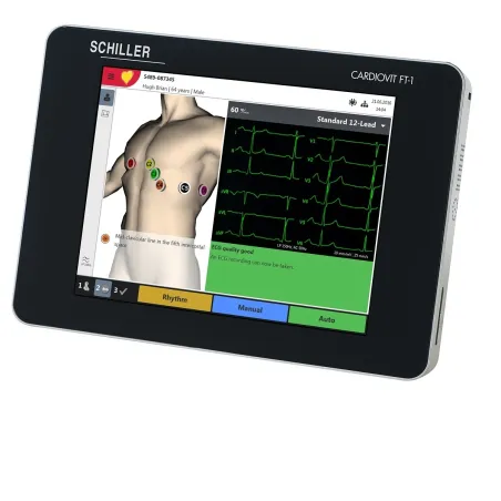 Schiller CARDIOVIT FT-1 – profesjonalny tabletowy aparat EKG | ekg24