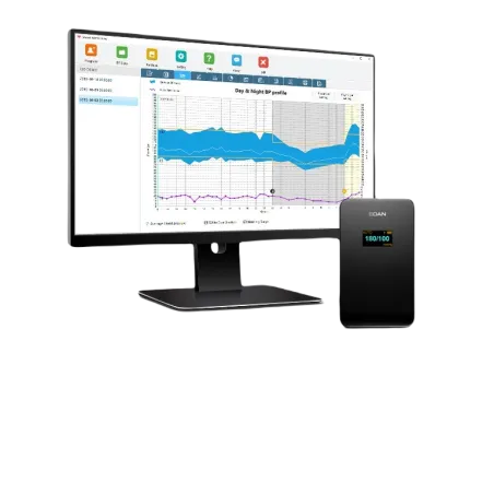 Holter ciśnieniowy EDAN ABPM SA-10 – rejestrator z oprogramowaniem | ABPM 24h