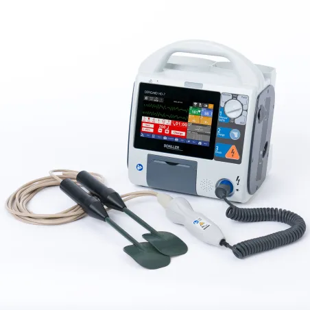 Szwajcarski Defibrylator kliniczny Schiller Defigard HD-7 | ekg24.pl