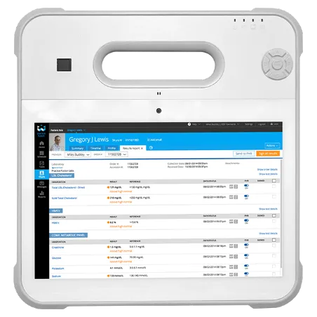 Profesjonalny tablet medyczny CyberMed CM-RX | EKG24.pl