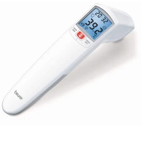 Beurer FT 100 – termometr bezdotykowy na czoło z alarmem gorączki | EKG24.pl