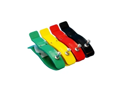 Elektrody klipsowe kończynowe EKG – uniwersalne do kabli typu banan (komplet 4 szt.)