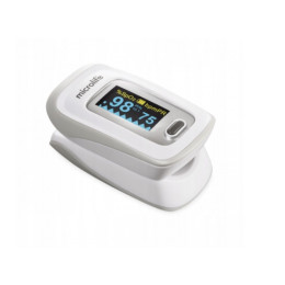 Microlife OXY 210 – pulsoksymetr z alarmem i PI | EKG24