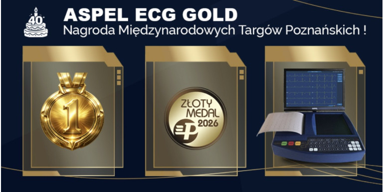 ASPEL doceniony na SALMED 2026 – co to mówi o rynku aparatów EKG?