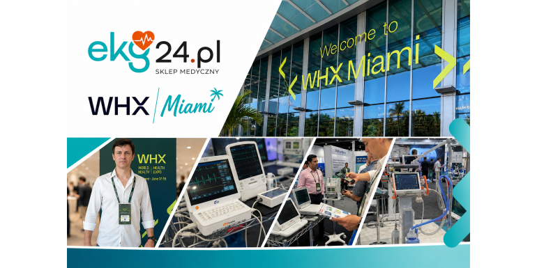 Nowy kierunek rozwoju sprzętu medycznego – relacja EKG24 z WHX Miami
