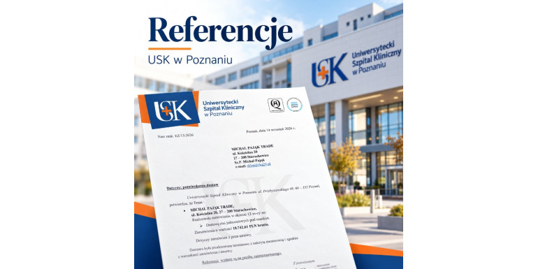 Uniwersytecki Szpital Kliniczny w Poznaniu – dostawy jednorazowych etui do badań Holterem ciśnieniowym