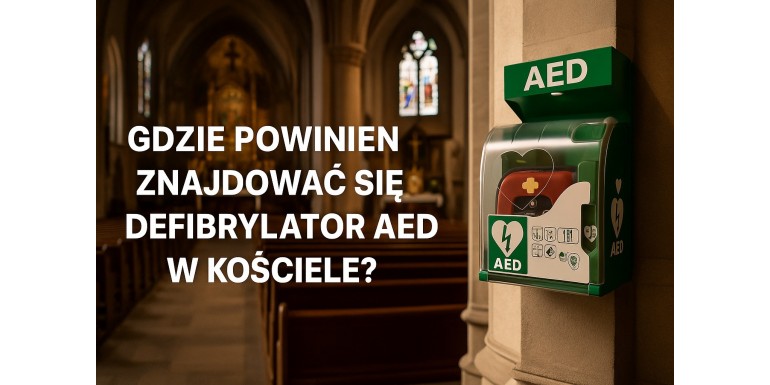 Gdzie umieścić defibrylator AED w kościele? Praktyczny przewodnik dla parafii, sanktuariów i miejsc kultu